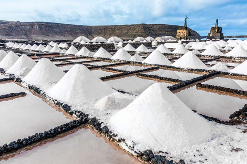 Centrifuge for salt