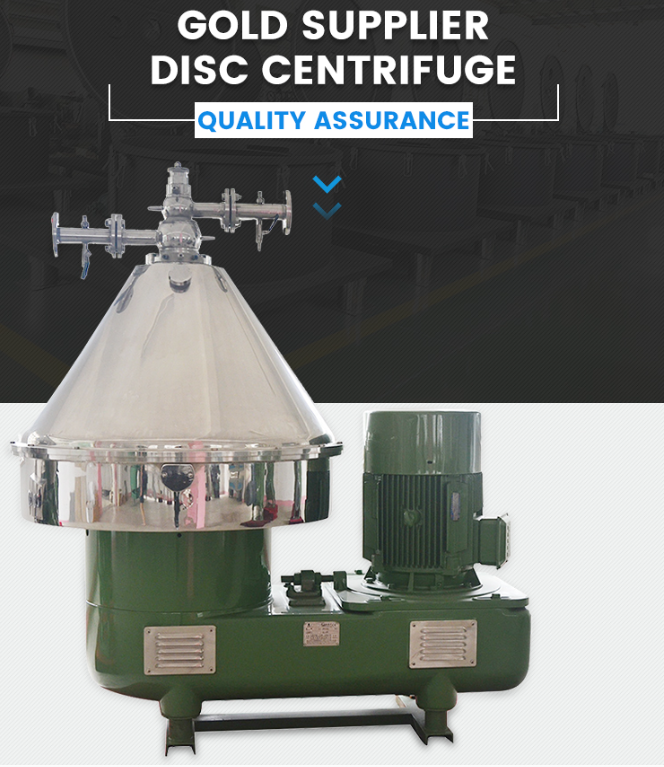 disc separator oil water centrifuge fish oil
