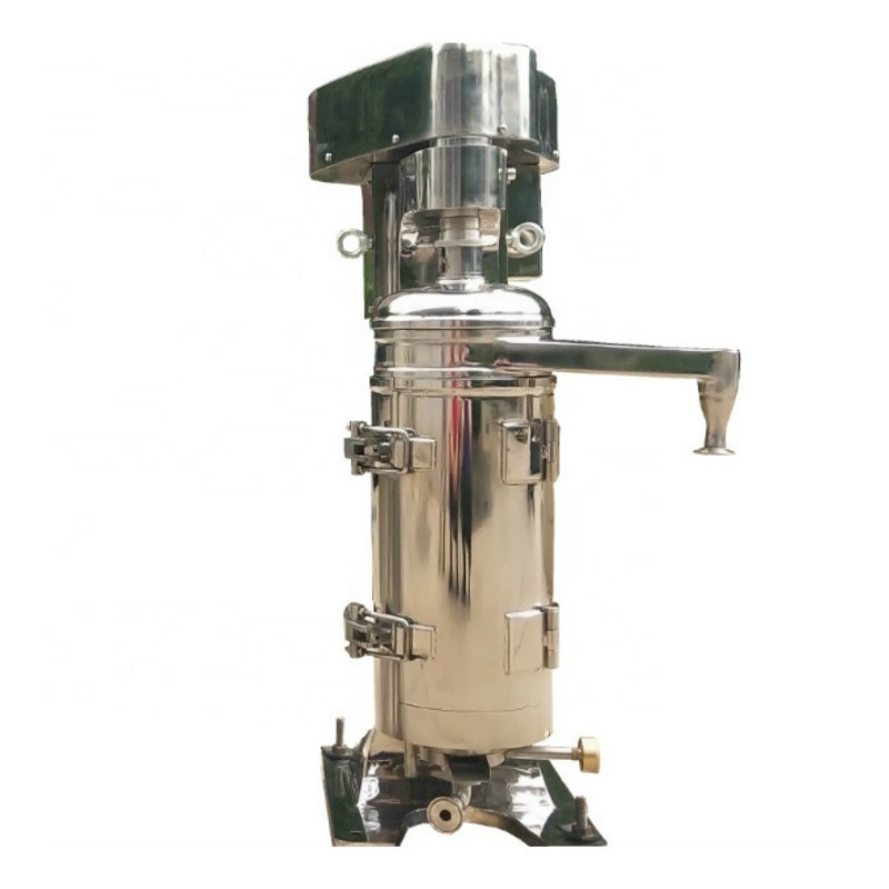 Tubular centrifuge algae centrifugal filter machine for harvesting spirulina