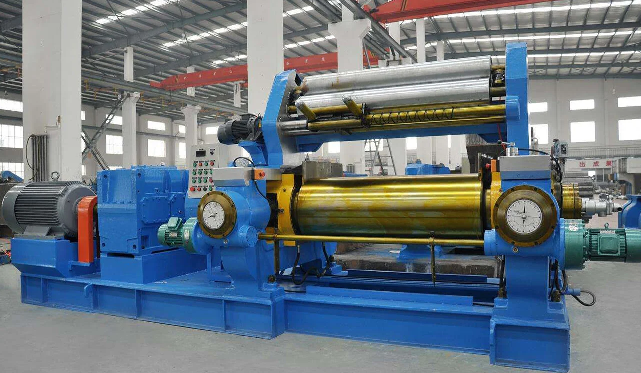 18 " inch - X(S)K 450 Rubber Two Roll Mixing Mill