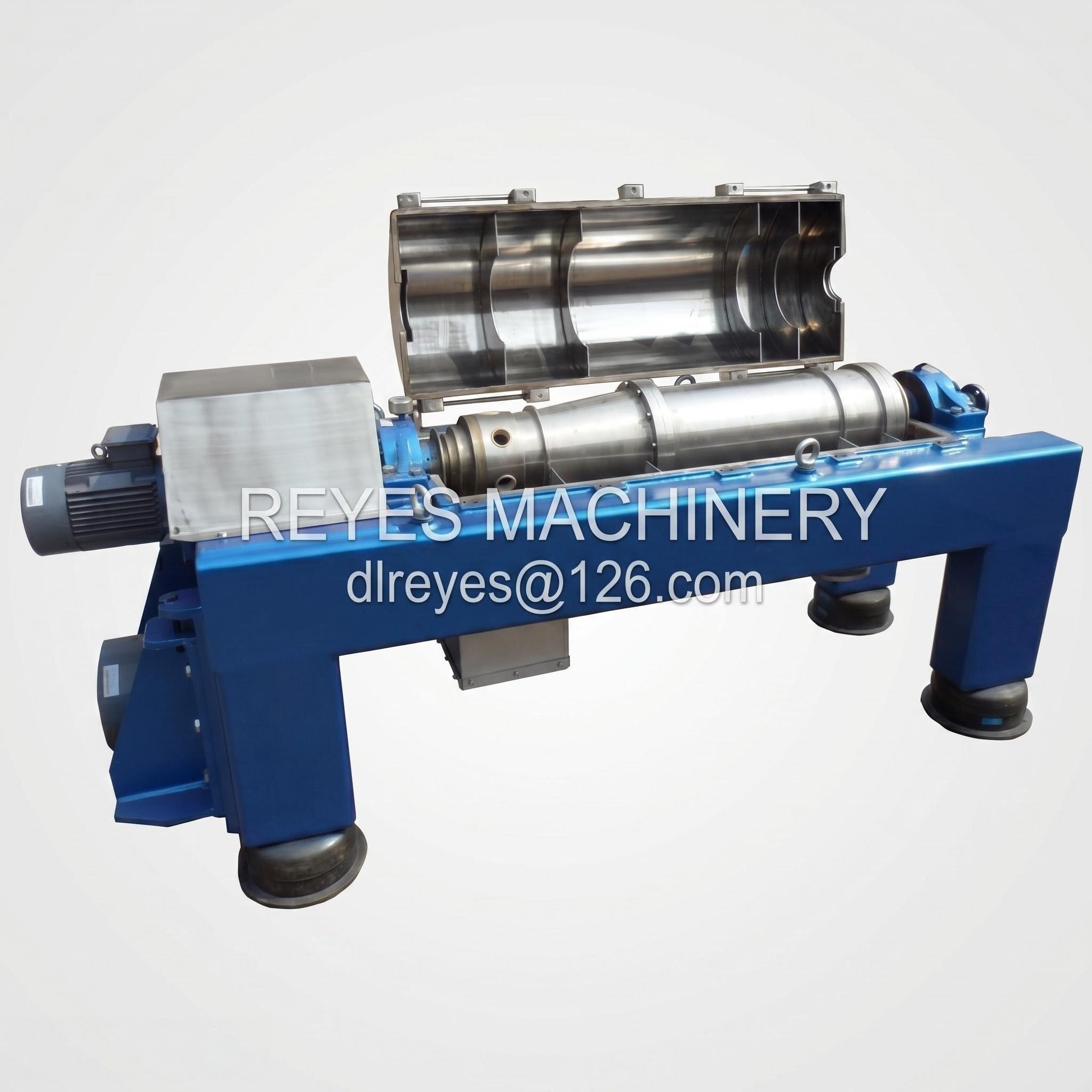 Industrial centrifuge capacity decanter centrifuge for  Food & Beverage